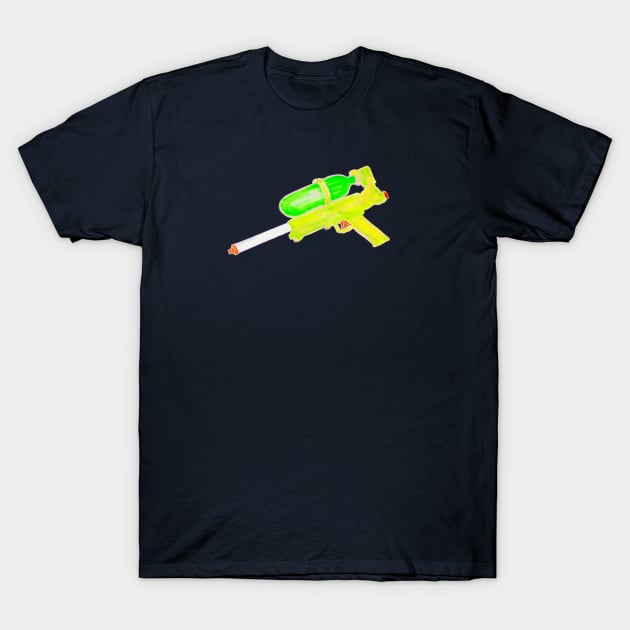 Super Soaker- 90s Nostalgia T-Shirt by maccm